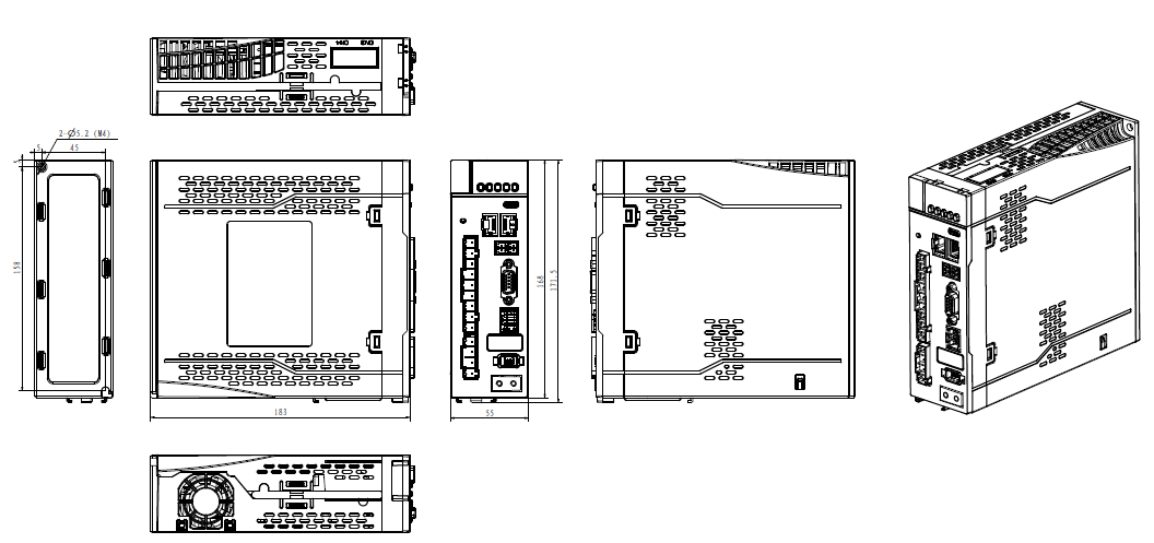 EL7-EC1500ST AC Servo Drive